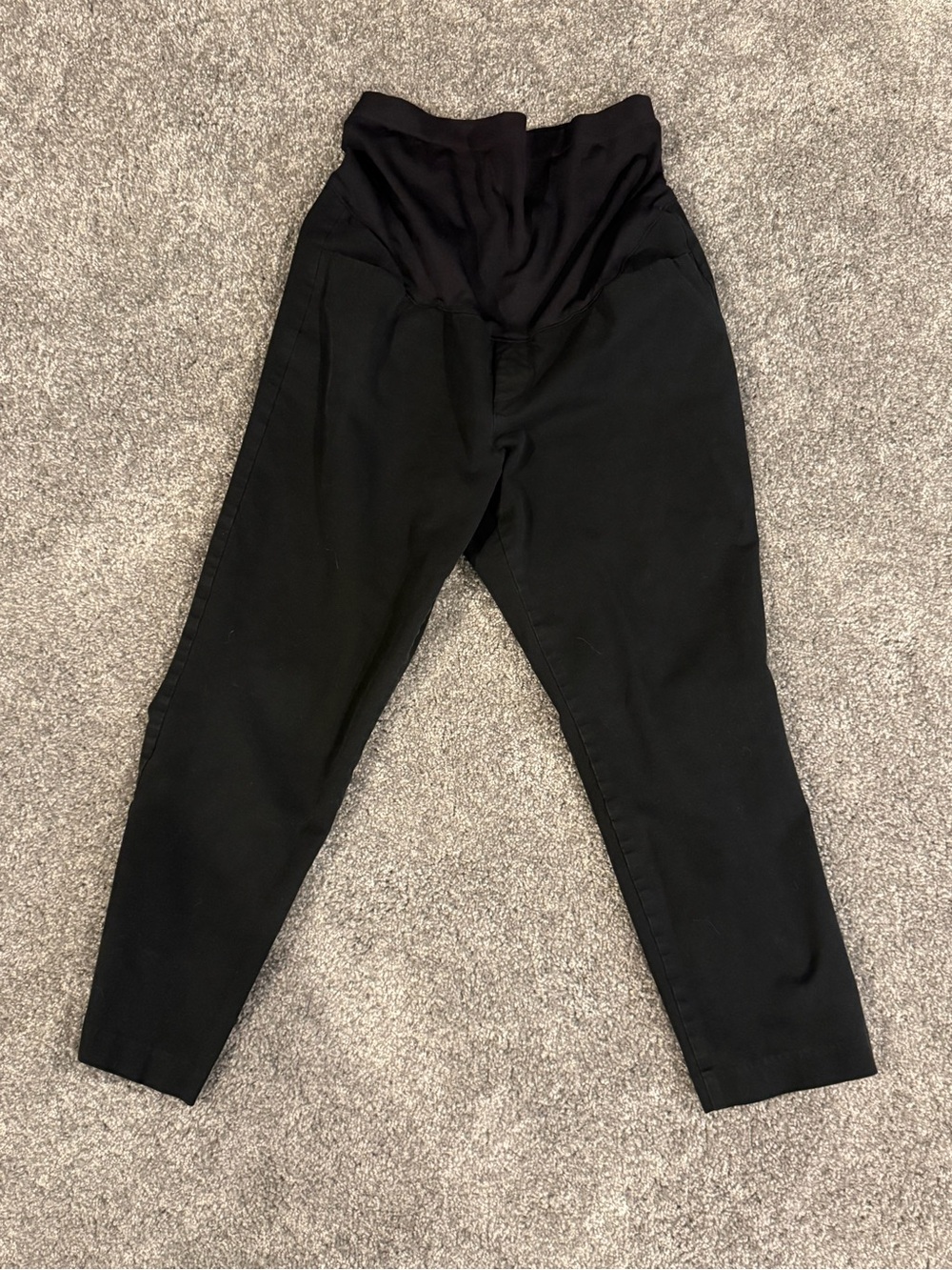 Old Navy Black Maternity-Style Pixie Pants
